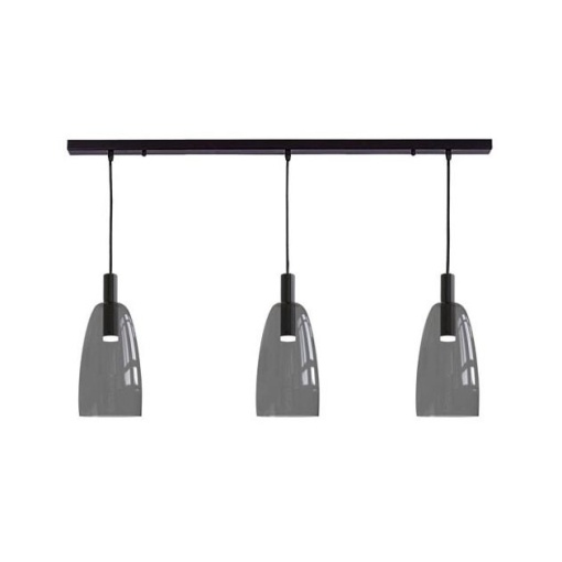 Lustra LED cu 3 pendule design modern Vicun negru