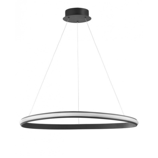 Lustra LED design modern circular ARIES negru NVL-9357064