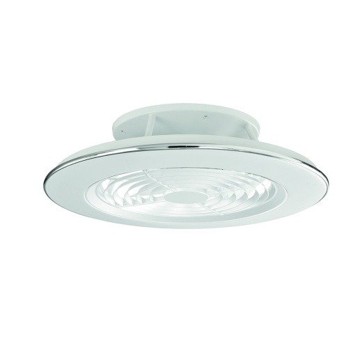 Lustra LED Smart cu Ventilator si telecomanda ALISIO alb