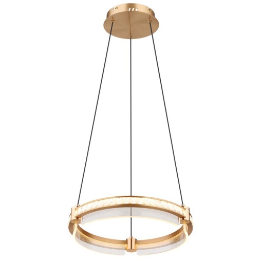 Lustra LED suspendata design circular cu telecomanda BLONDIE