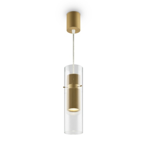Lustra, Pendul design minimalist modern Dynamics auriu mat