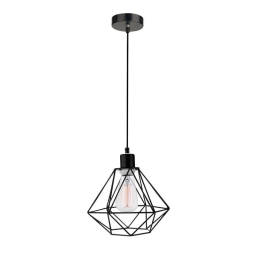 Lustra / Pendul design modern Ã˜20cm Pietra negru NVL-673601