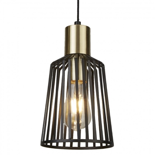 Lustra / Pendul design modern Bird Cage 9412BK SRT