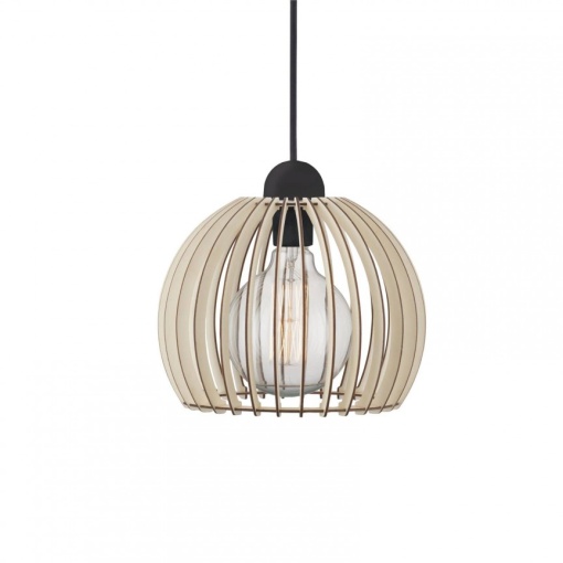 Lustra, Pendul lemn design nordic Chino 25 84823014 NL