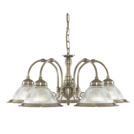 Lustra suspendata stil clasic American Diner 5L alama antic 9345-5 SRT
