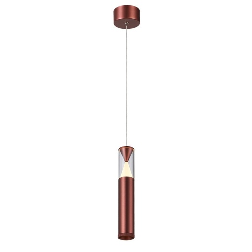 Pendul LED design minimalist SPARK auriu rose MA-8968