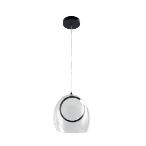 Pendul LED design modern decorativ NICOLE clar
