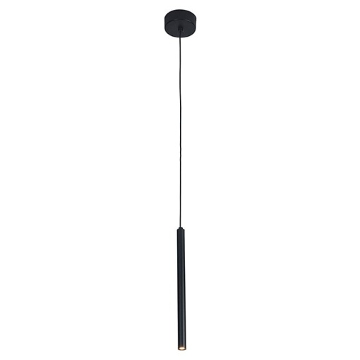 Pendul LED tubular design modern minimalist PENDANT negru