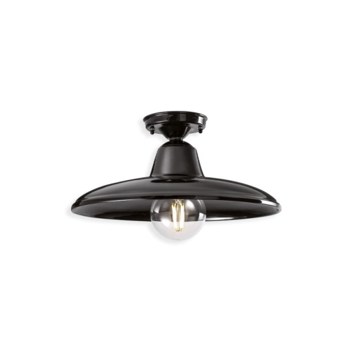 Plafoniera design retro realizata manual din ceramica B-W