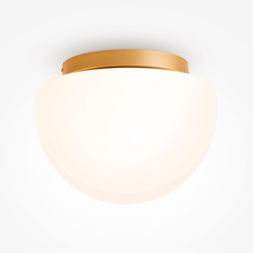 Plafoniera stil minimalist modern Glassy alama/alb
