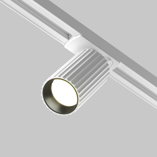 Spot GU10, accesoriu pentru sinele monofazate Unity, Calipso alb