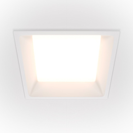 Spot LED incastrabil design tehnic Okno alb 14,5x14,5cm 3000K