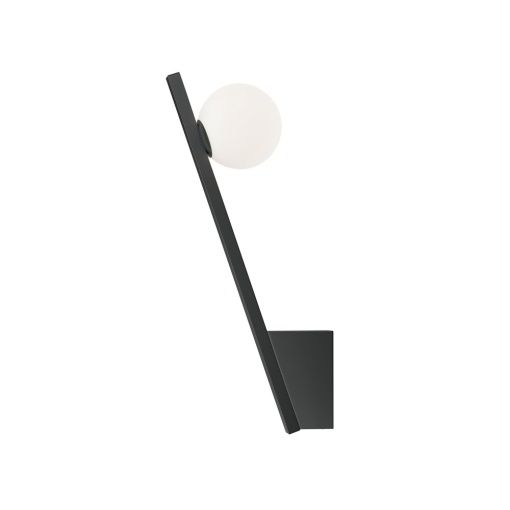Aplica de perete design modern minimalist Kazimir negru/alb