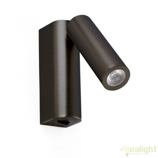 Aplica de perete LED design modern minimalist ROB bronz 68497