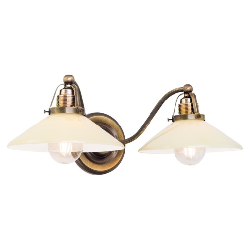 Aplica de perete realizata manual design rustic ARTDESIGN, patina/ champagne