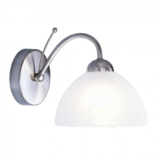 Aplica de perete stil clasic Milanese argintiu 1131-1SS SRT