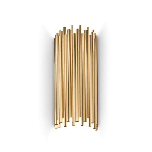 Aplica din metal design clasic PAN AP2, auriu 208794