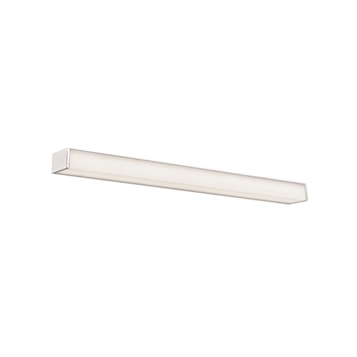 Aplica LED de perete pentru baie design liniar Freya crom