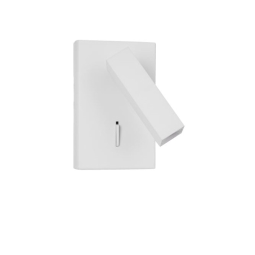 Aplica moderna cu reader LED directionabil Dona alba NVL-9081351
