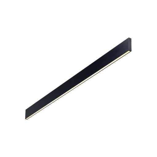 Aplica perete LED liniara 120cm ambientala LINUS AP BK 4000K