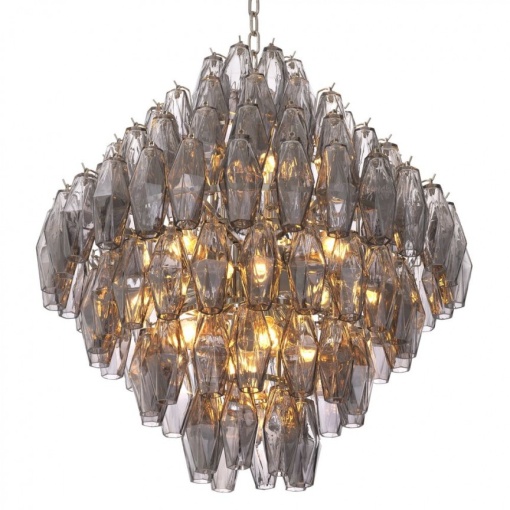 Candelabru dimabil design elegant LUX Benini L, nickel 115533 HZ