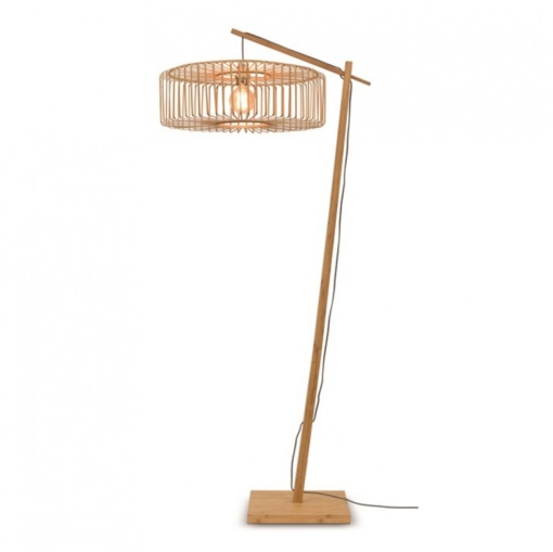 Lampadar eco din bambus Bromo L natur, 60x18cm