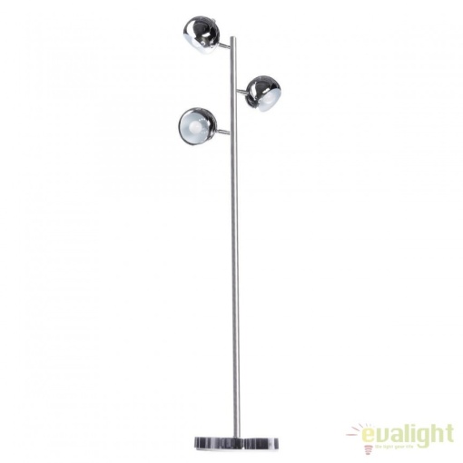 Lampadar modern design metalic cromat Trinton