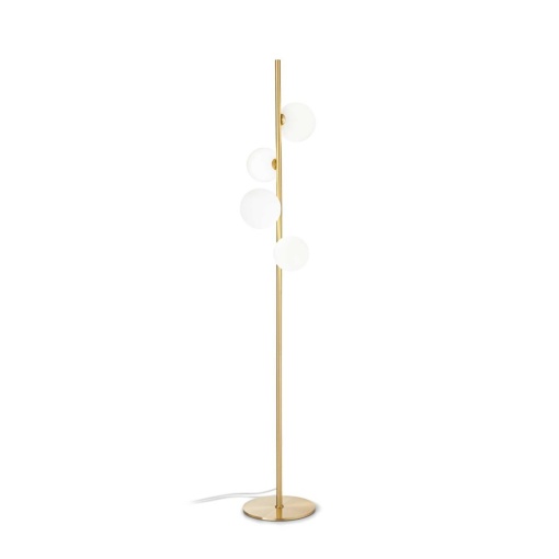 Lampadar modern Perlage pt4 alama/alb