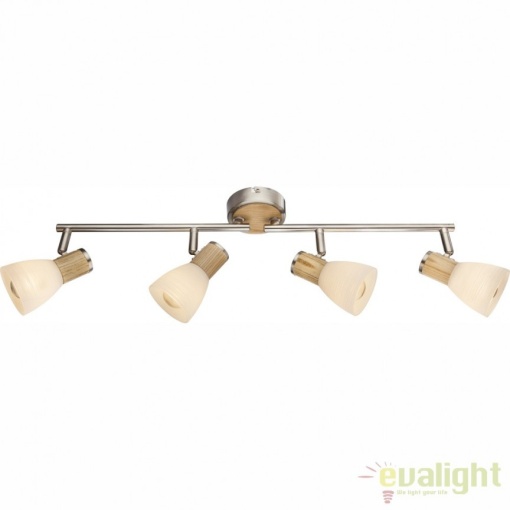 Lustra aplicata design modern 4 brate GYLFI 54352-4 GL