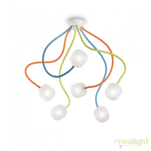 Lustra aplicata design modern cu brate flexibile OCTOPUS PL6 multicolor 174976