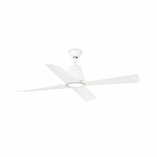 Lustra cu Ventilator si telecomanda pentru exterior TYPHOON M LED alb
