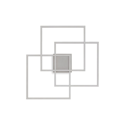 Lustra LED aplicata design geometric FRAME-2 PL 230702 IDL