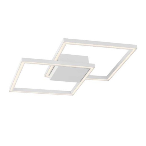 Lustra LED aplicata design modern geometric BILBAO 25W alba NVL-8160162