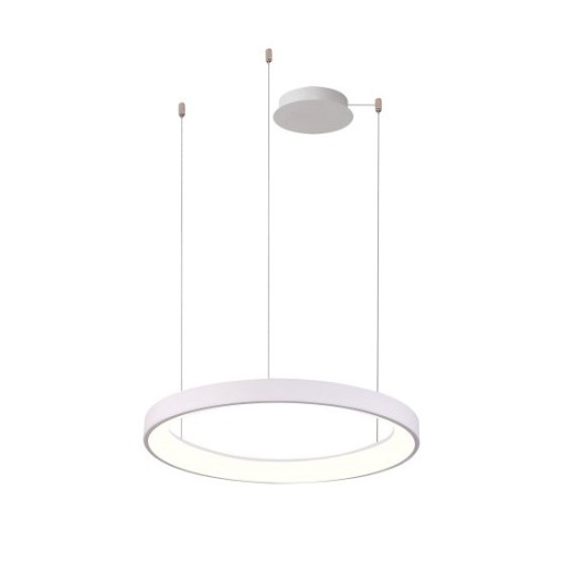 Lustra LED cu telecomanda design circular AGNES 48 DIMM CCT SWITCH WH