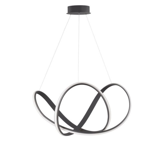 Lustra LED suspendata design modern APUS negru NVL-9348051