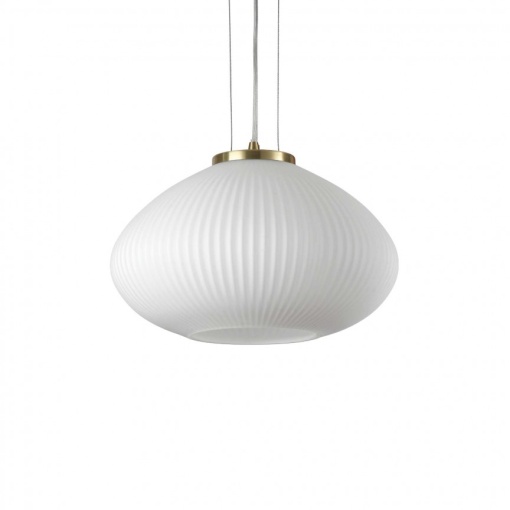 Lustra moderna din sticla PLISSE' SP1 D35 OTTONE