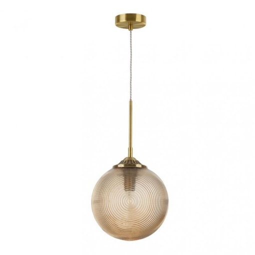 Lustra / Pendul design modern Athena alama/champagne NVL-9191211