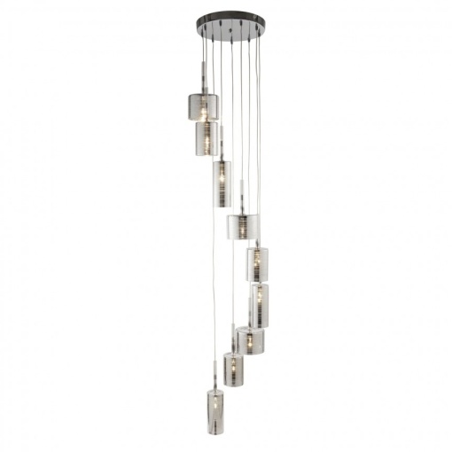 Lustra suspendata design modern 40cm Linen 9L 1939-9CC SRT