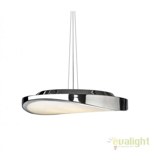 Lustra suspendata design modern 48cm Circulo chrom