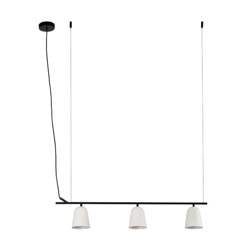 Lustra suspendata design modern Studio alb