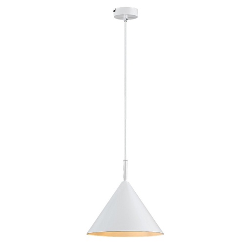 Pendul design industrial Jarod alb