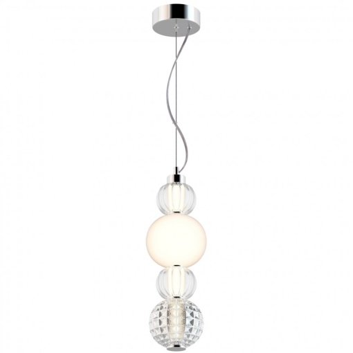 Pendul LED design clasic Collar crom MYP069PL-L17CH3K