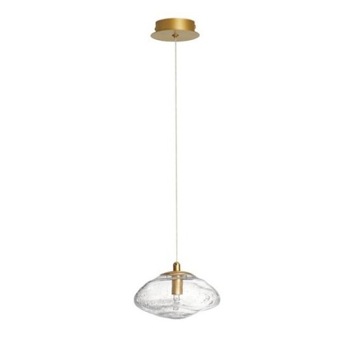 Pendul modern design decorativ KING auriu D-16cm