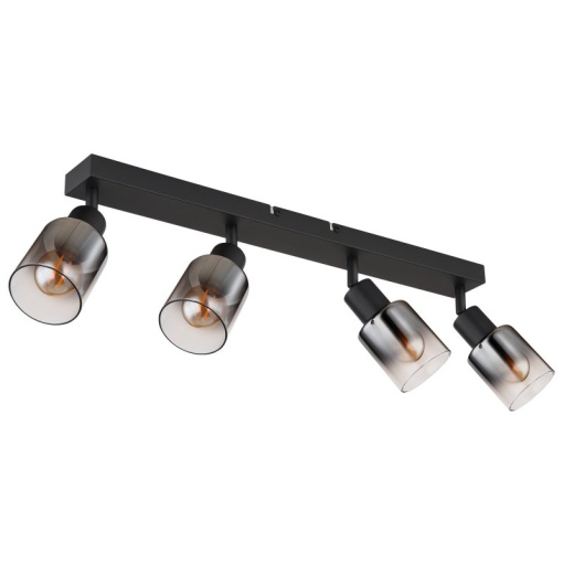 Plafoniera 4L design modern Hubertus negru