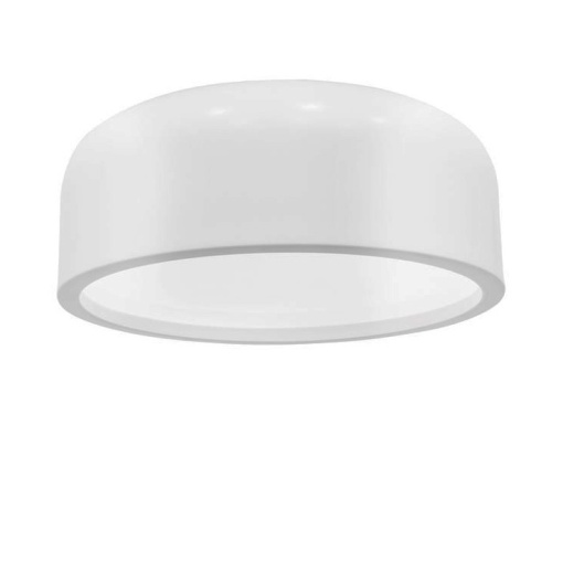 Plafoniera design modern 35cm Perleto alba NVL-826806