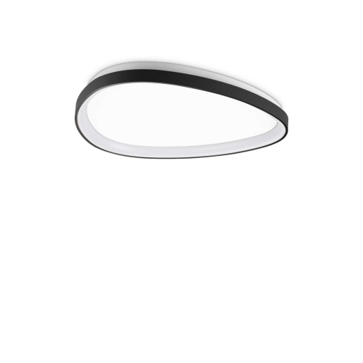 Plafoniera LED design circular GEMINI pl d061 dali/push negru - Img 1