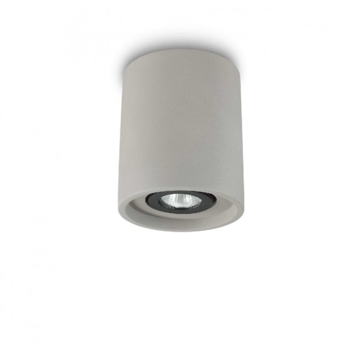 Spot aplicat / Plafoniera design modern minimalist OAK PL1 ROUND CEMENTO