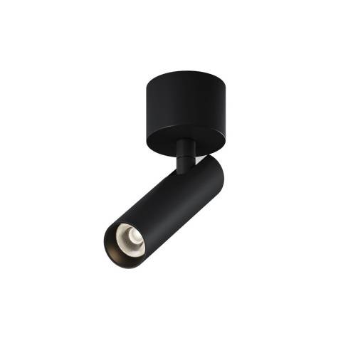 Spot LED aplicat directionabil stil minimalist Focus T negru