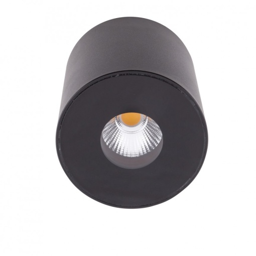 Spot LED aplicat pentru baie design minimalist IP54 PLAZMA negru C0151 MX