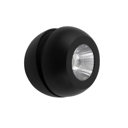 Spot LED aplicat perete sau tavan, directionabil Gon negru NVL-9105101